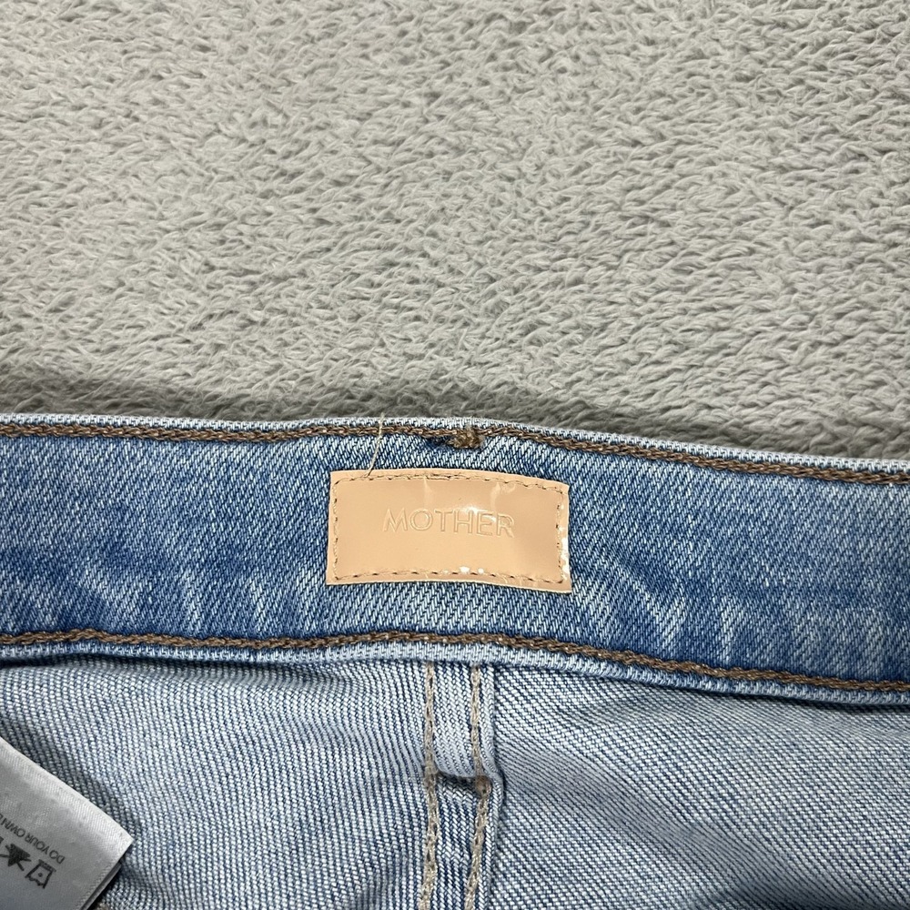 Mother Jeans Women 28 Patch Pocket Undercover Sneak California Cruiser Wide Leg - Picture 8 of 16